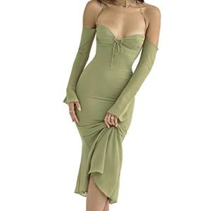 Green Midi Dress